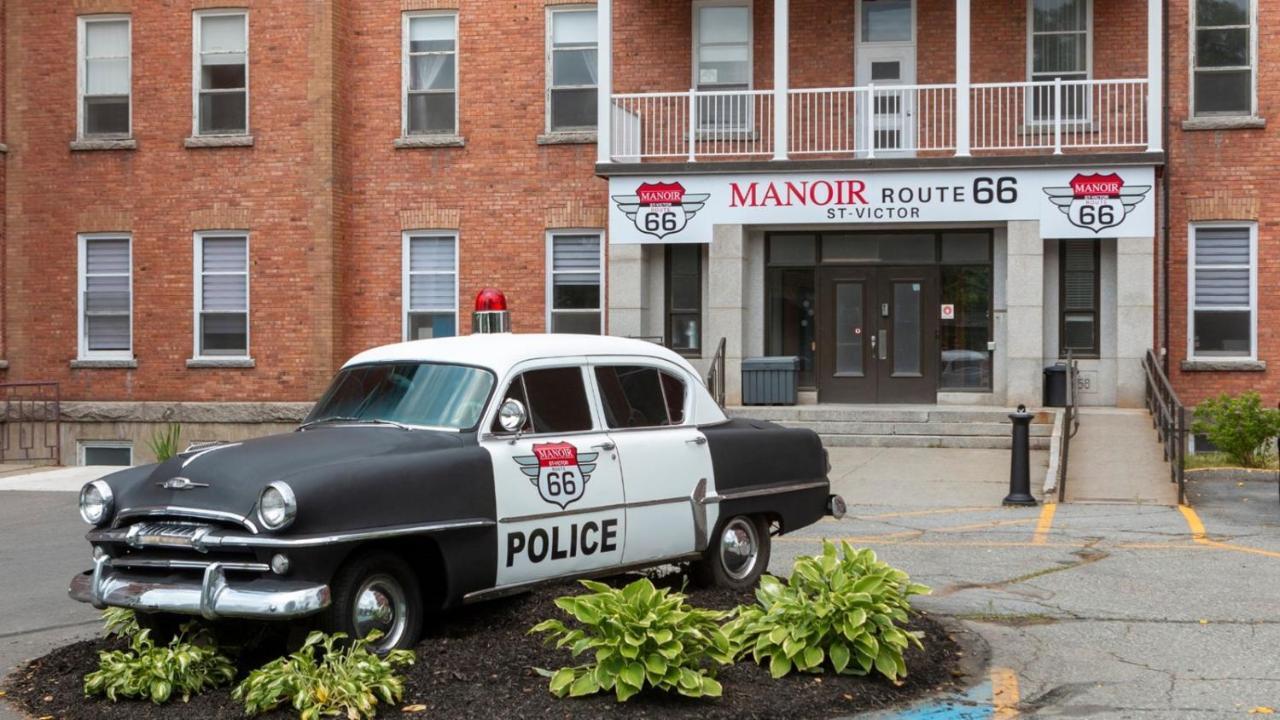 Hotel Historique Et Manoir Route 66 Saint-Victor Екстер'єр фото